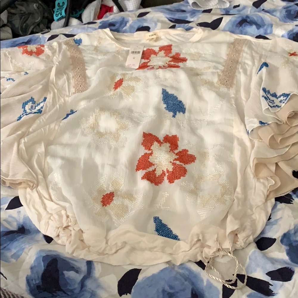 Anthropologie M blouse NWT